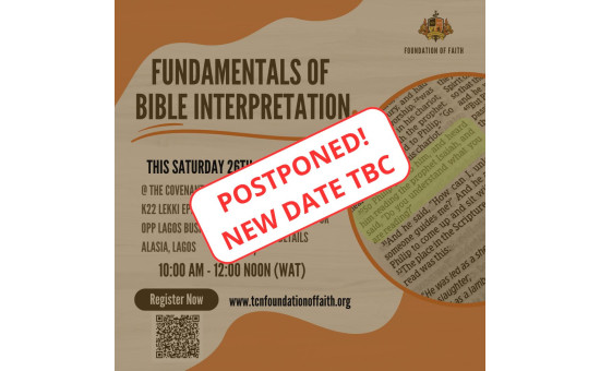 Fundamentals of Bible Interpretation