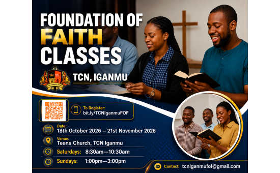 FOF Physical Classes Iganmu - October 2026